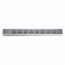 USA Plug Socket 8-Way 15A PDU